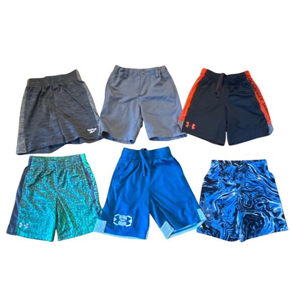 Under Armour boys athletic short bundle size 5/6 - Picture 1 of 15
